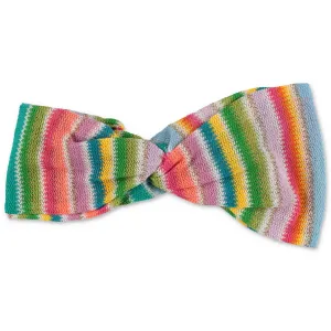 Mc2 Saint Barth Kids Mia Striped Twisted Headband