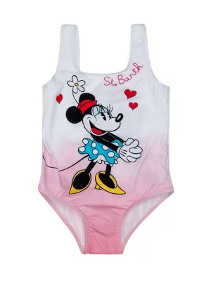 Mc2 Saint Barth Kids Minnie Mouse Printed Swimsuit
