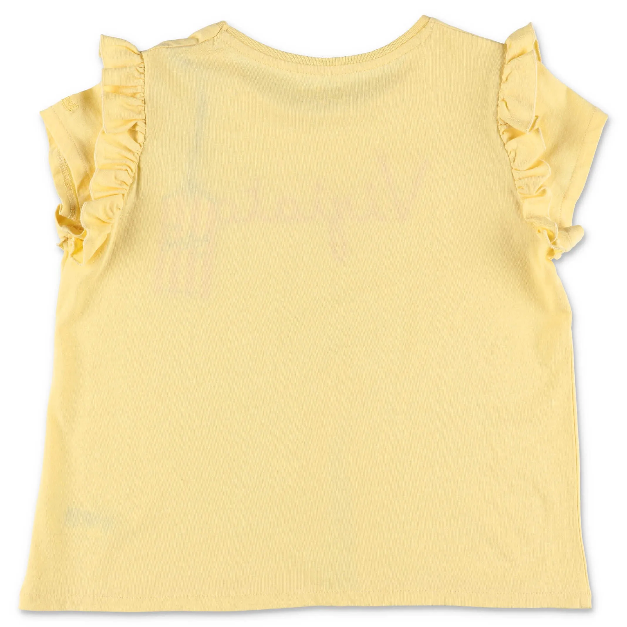 Mc2 Saint Barth Kids Viziata Embroidered Ruffled T-Shirt