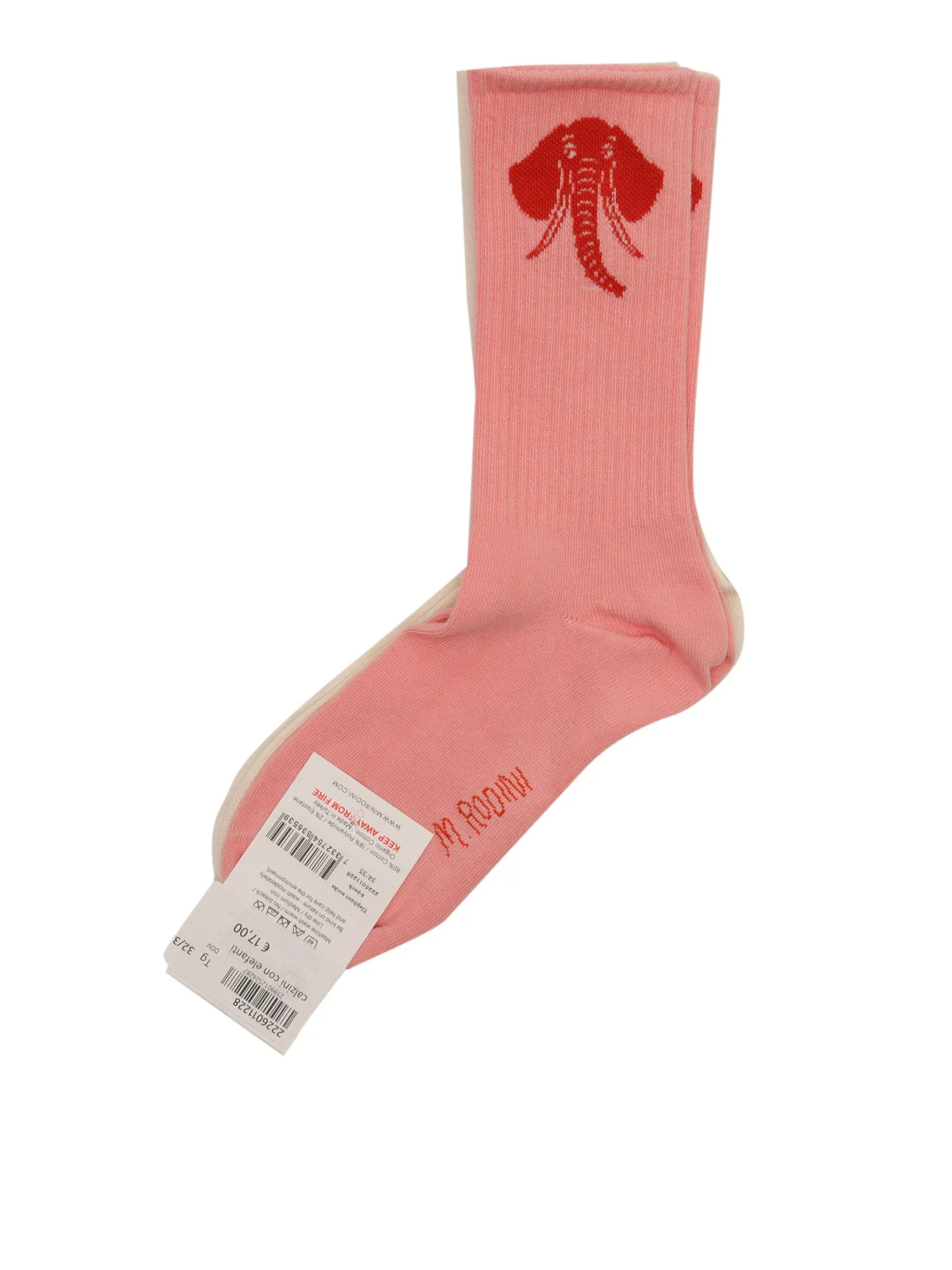 Mini Rodini Animal Intarsia Pack Of Two Socks