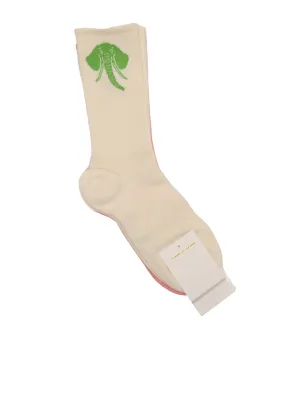 Mini Rodini Animal Intarsia Pack Of Two Socks