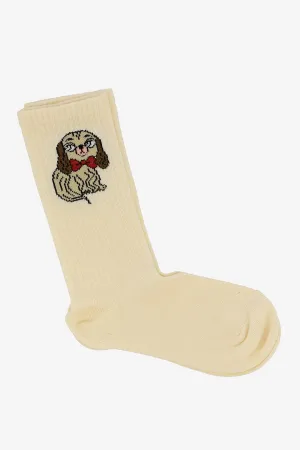 Mini Rodini Dog And Cat Intarsia Socks
