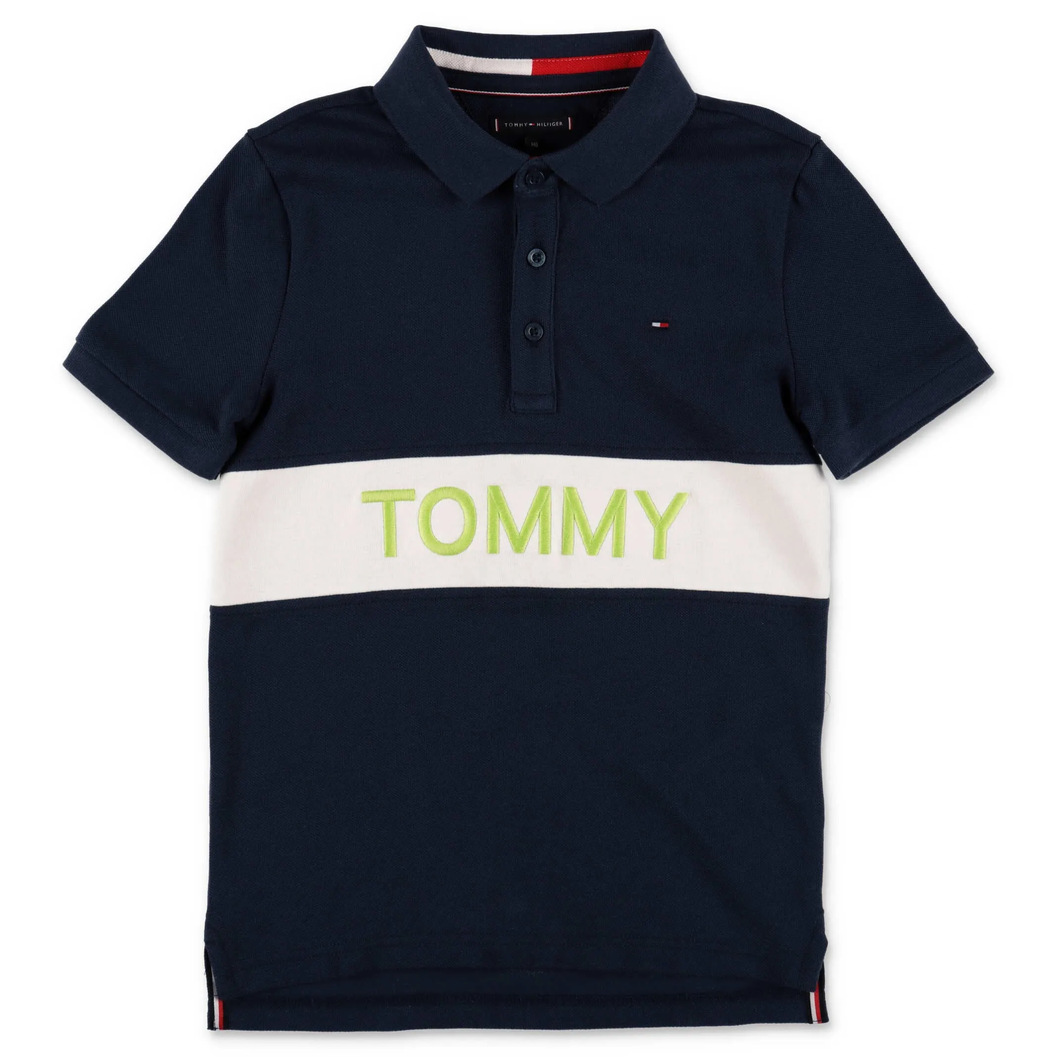 mm ilfigr Kids Logo Embroidered Polo Shirt
