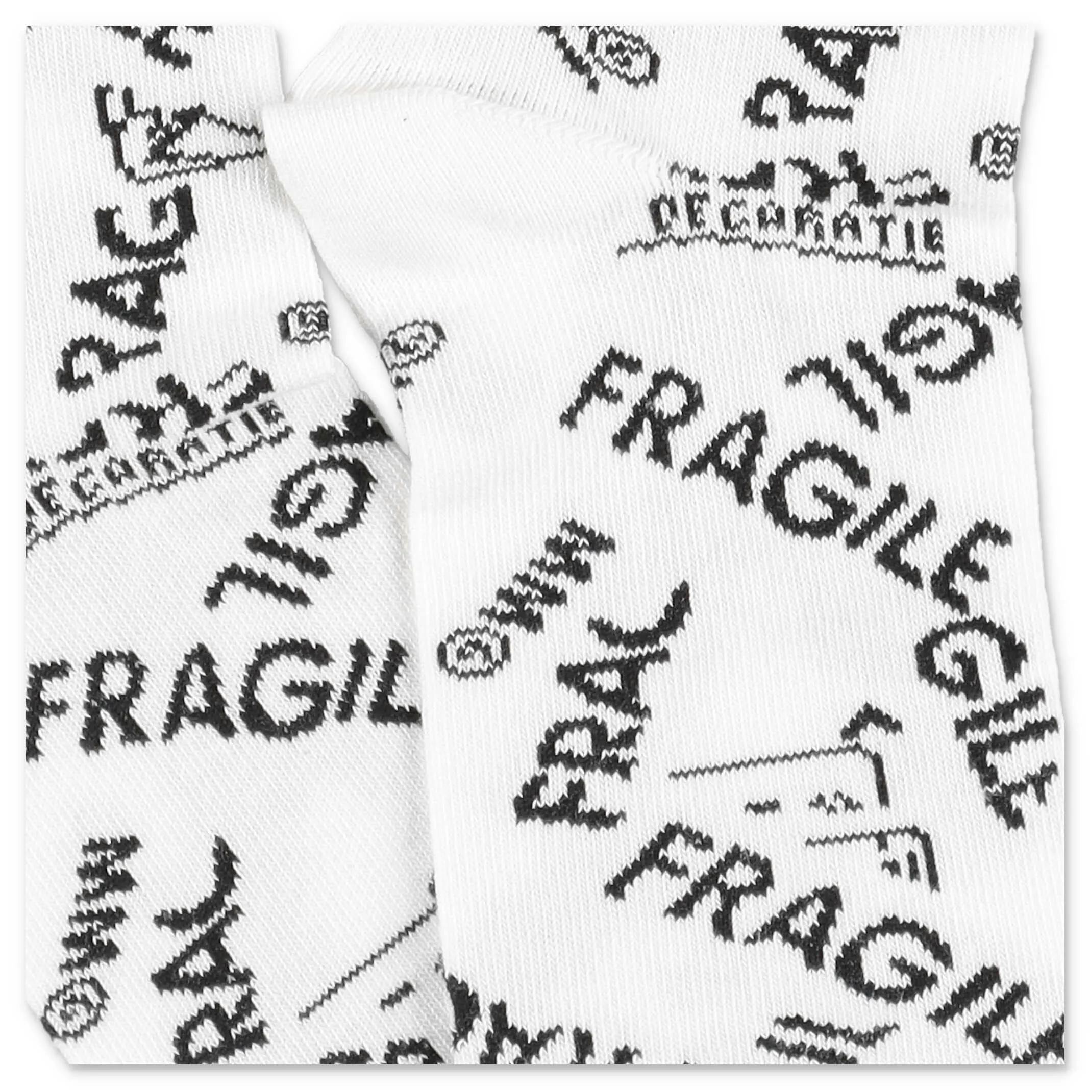 MM6 Maison Margiela Kids Graphic Allover Socks