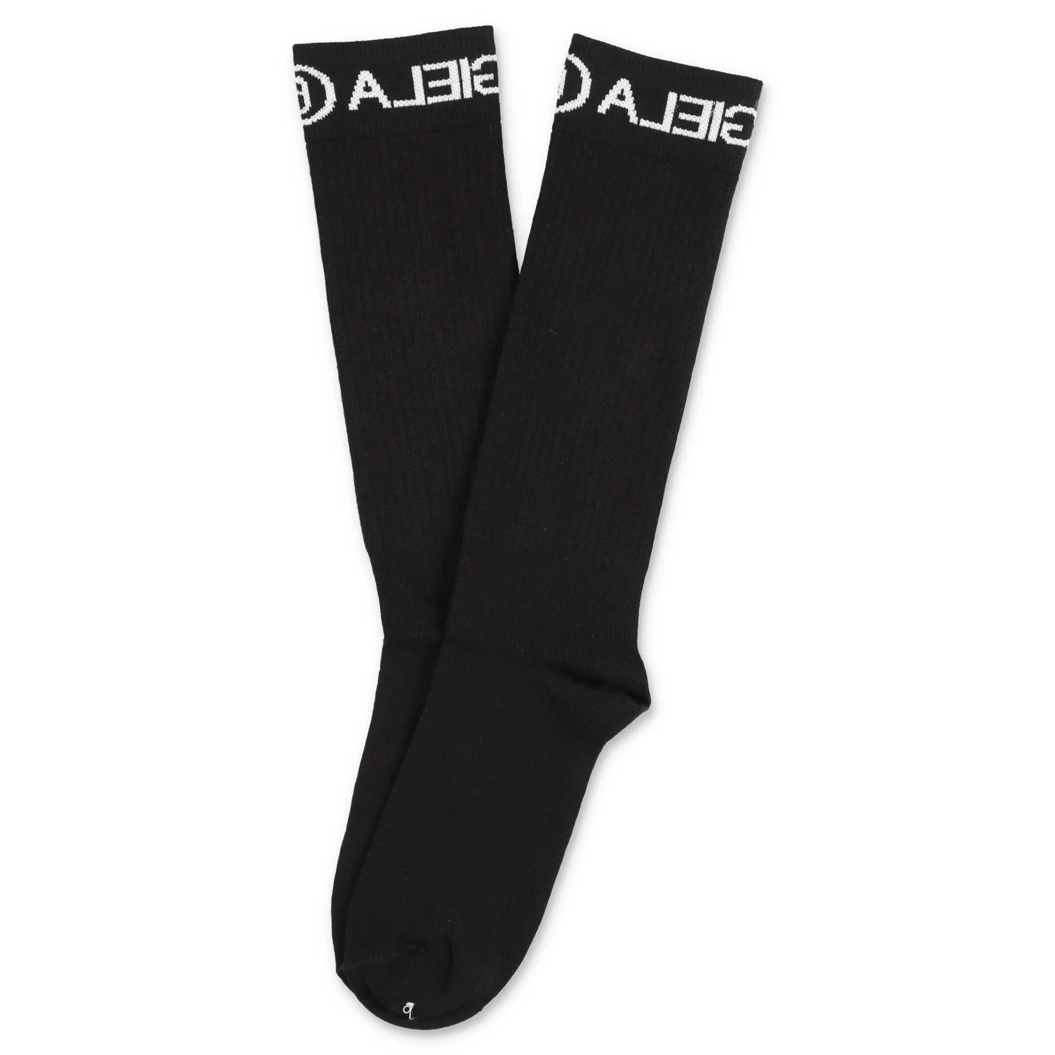 MM6 Maison Margiela Kids Logo Intarsia Socks