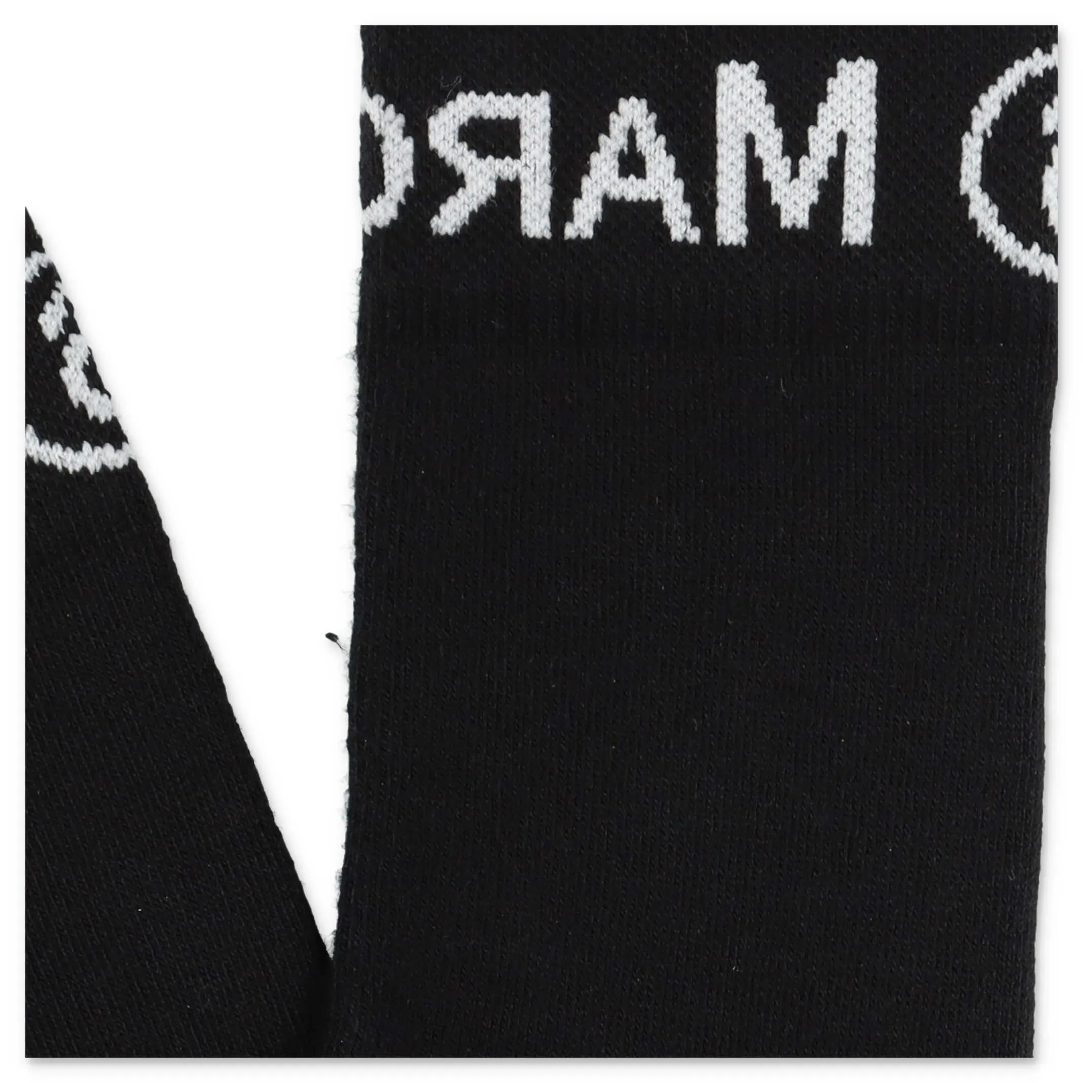 MM6 Maison Margiela Kids Logo Intarsia Socks