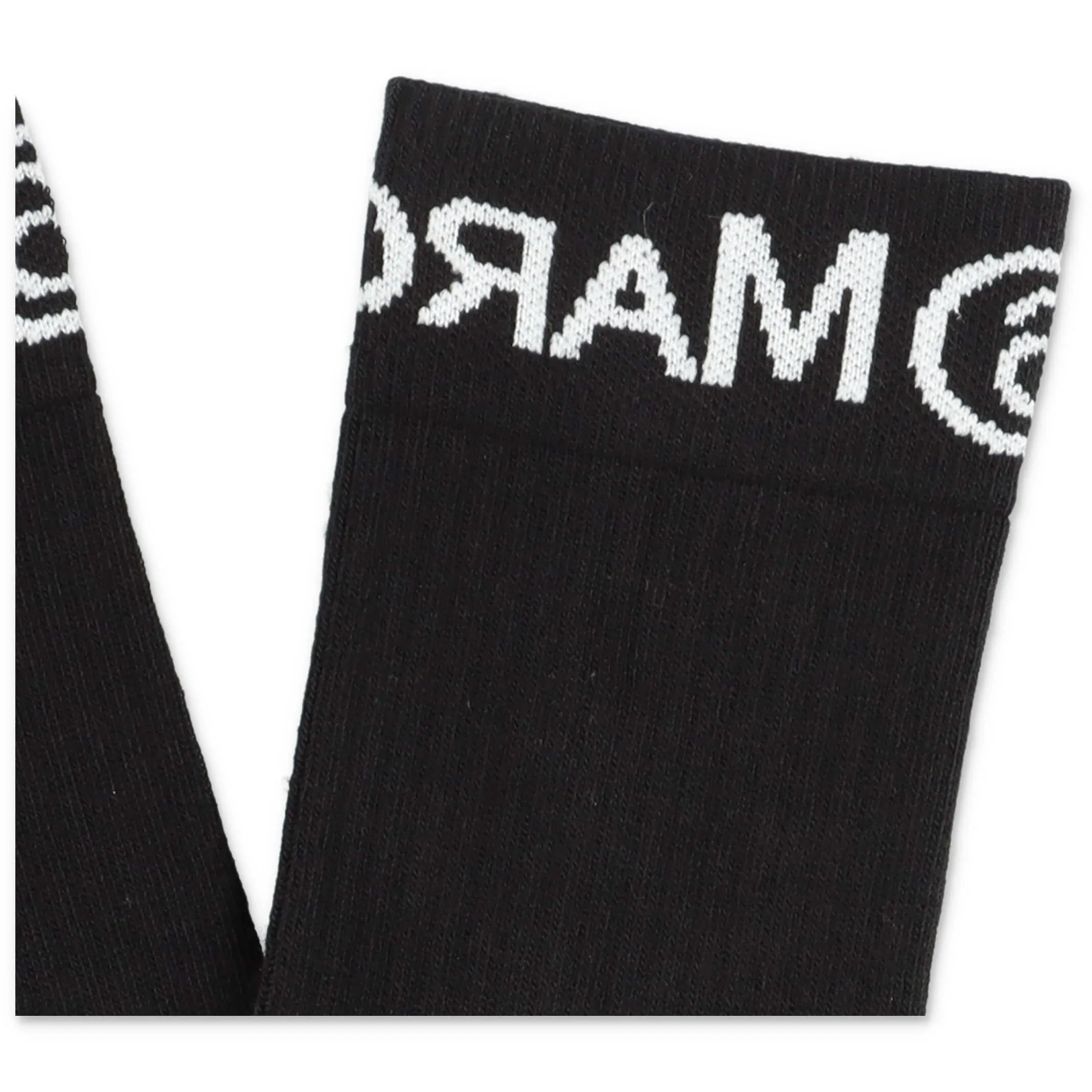 MM6 Maison Margiela Kids Logo Intarsia Socks