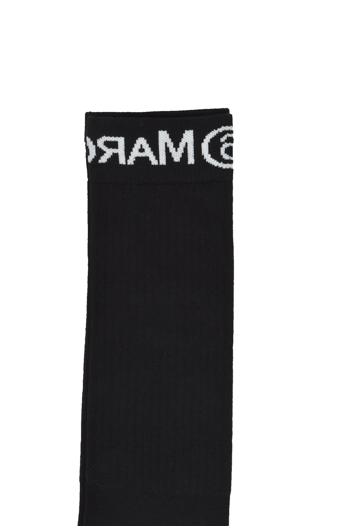 MM6 Maison Margiela Kids Logo Intarsia Socks