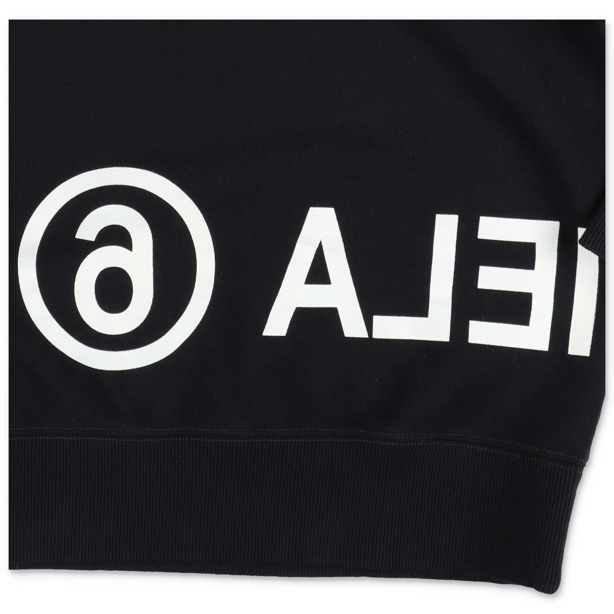 MM6 Maison Margiela Kids Logo Print Crewneck Sweater