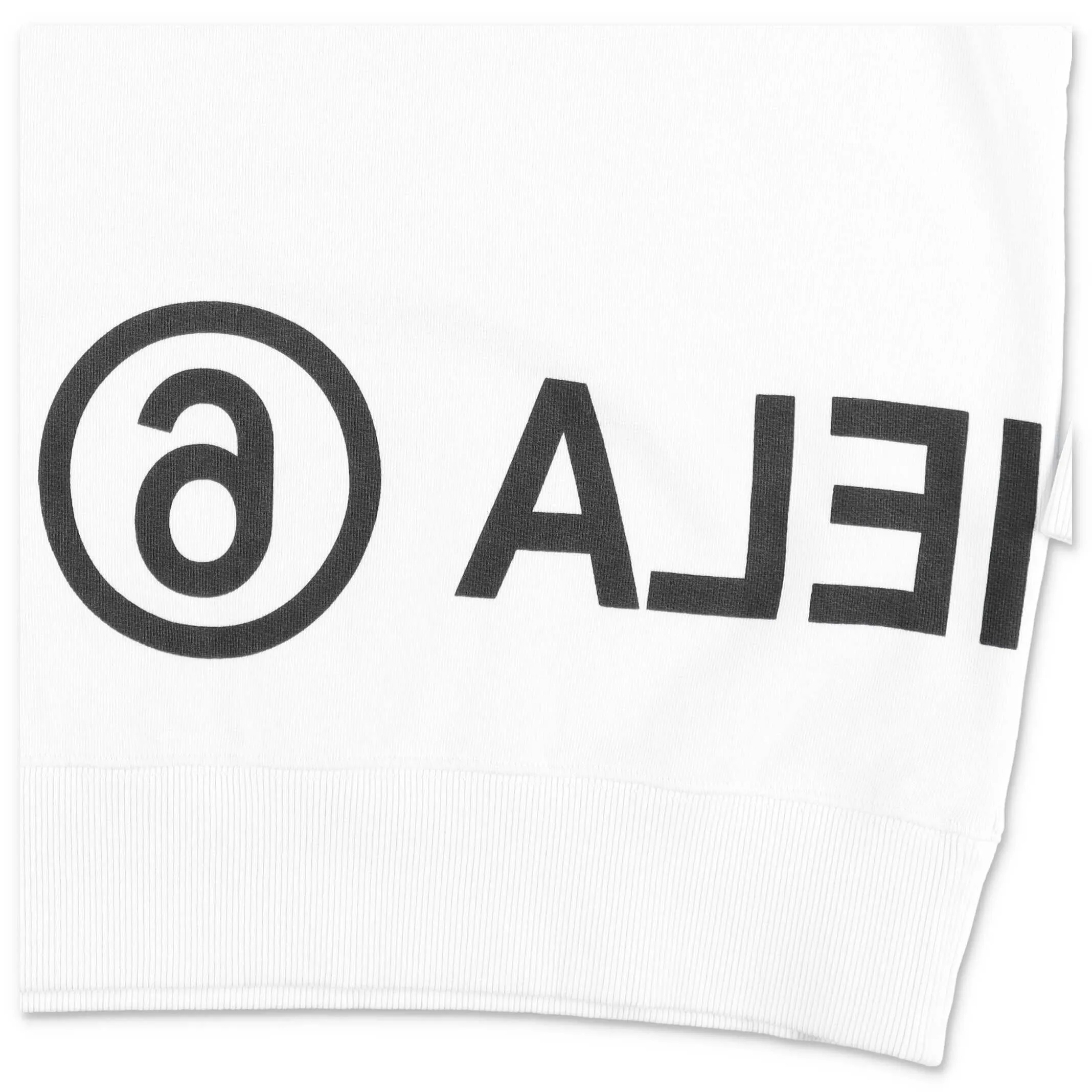 MM6 Maison Margiela Kids Logo Print Crewneck Sweater