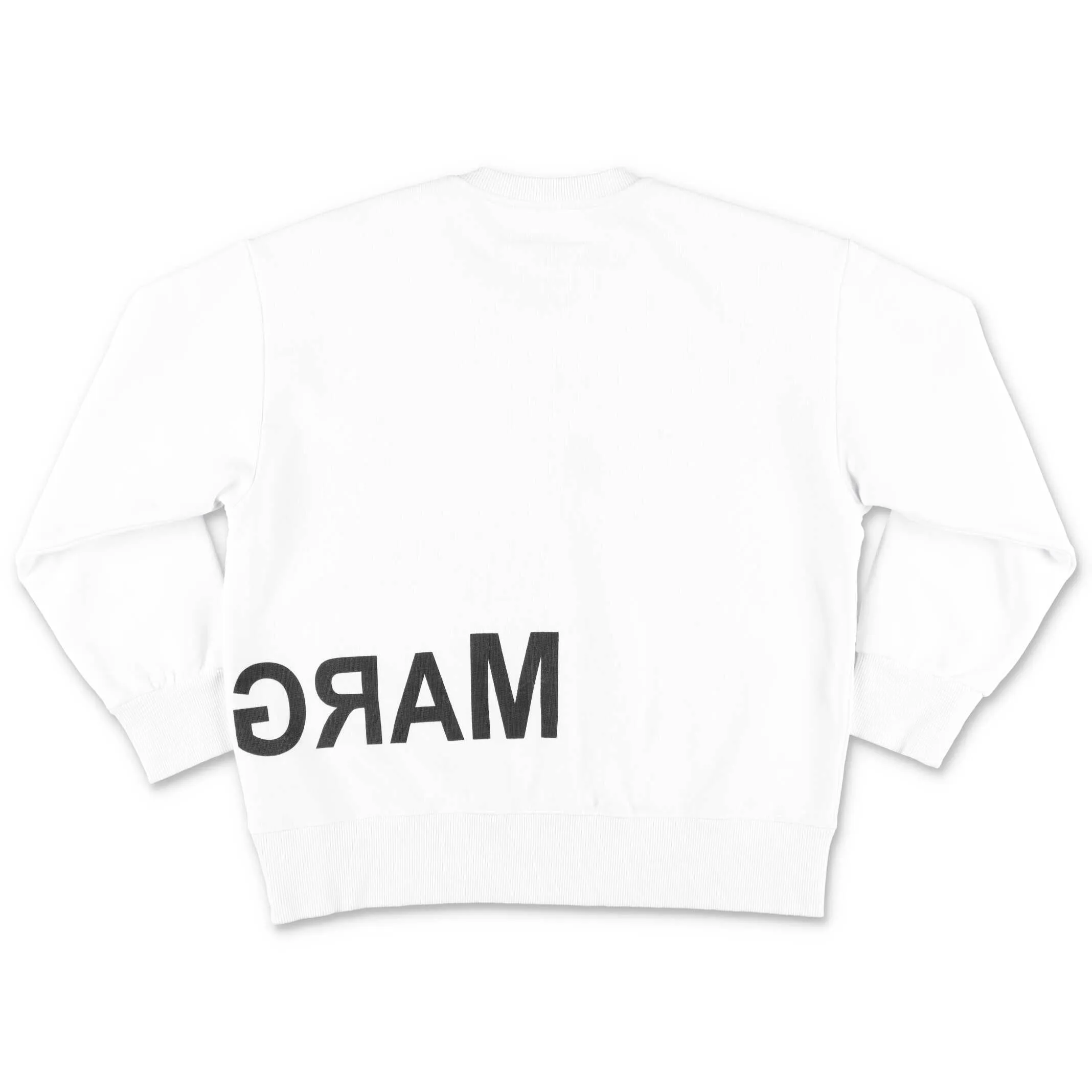 MM6 Maison Margiela Kids Logo Print Crewneck Sweater
