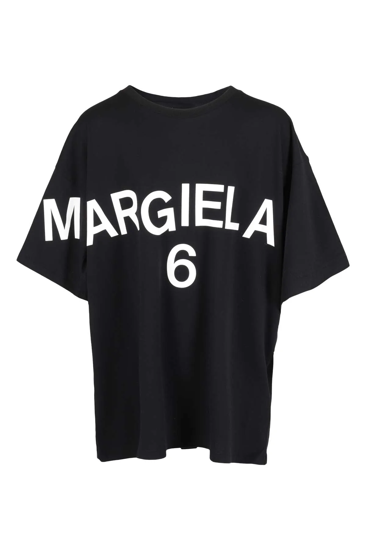 MM6 Maison Margiela Kids Logo Printed Crewneck T-Shirt