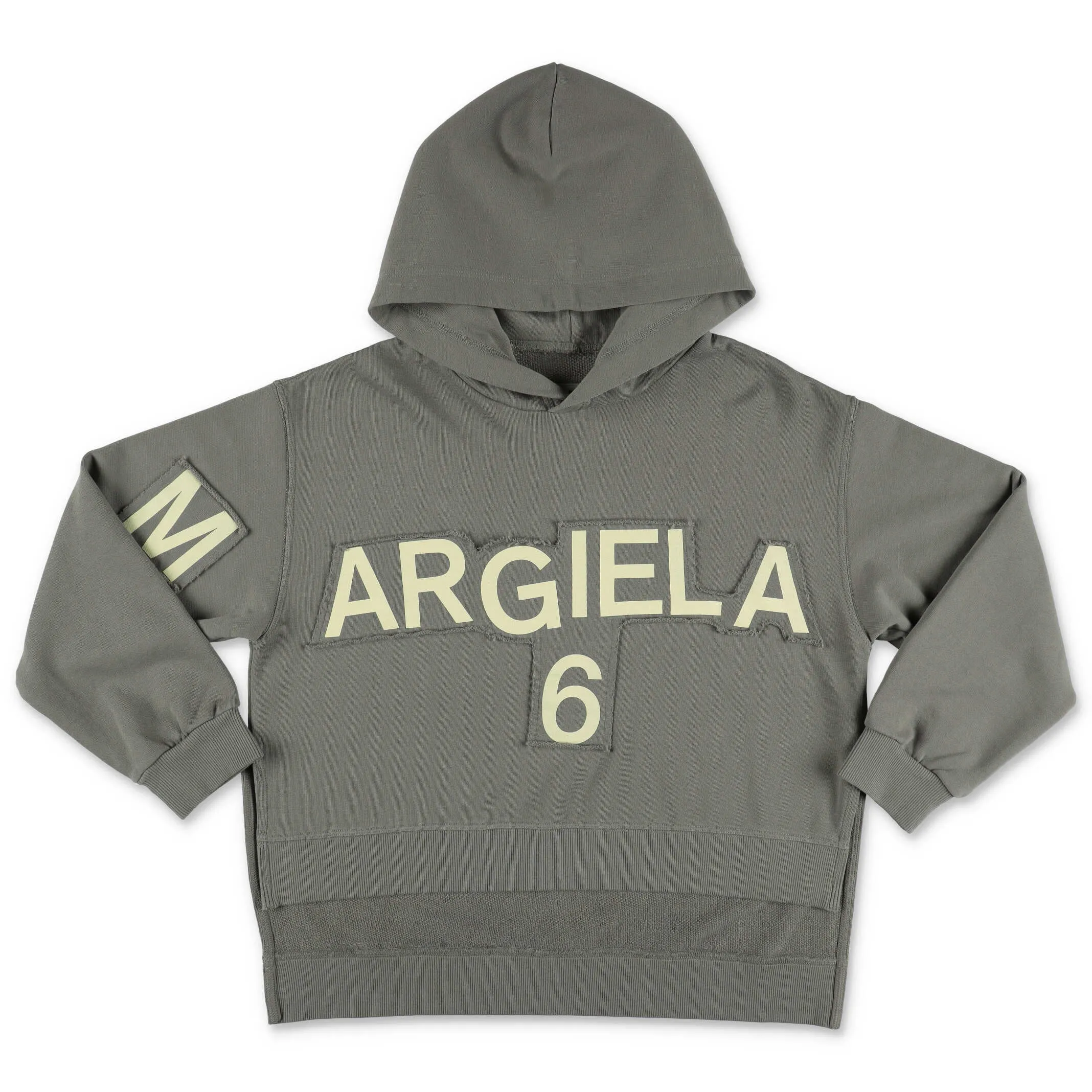 MM6 Maison Margiela Kids Logo Printed Hoodie