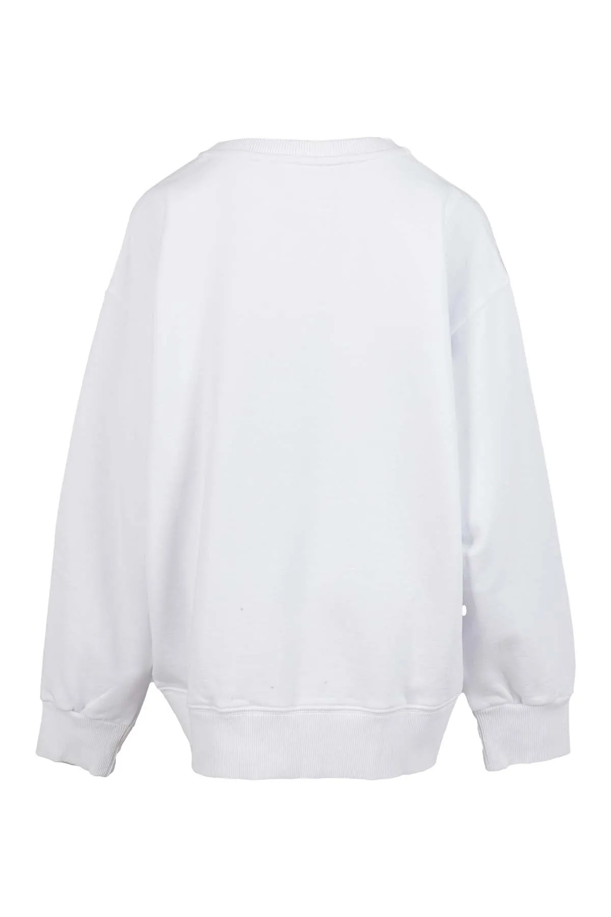 MM6 Maison Margiela Kids Logo Printed Long-Sleeved Sweatshirt