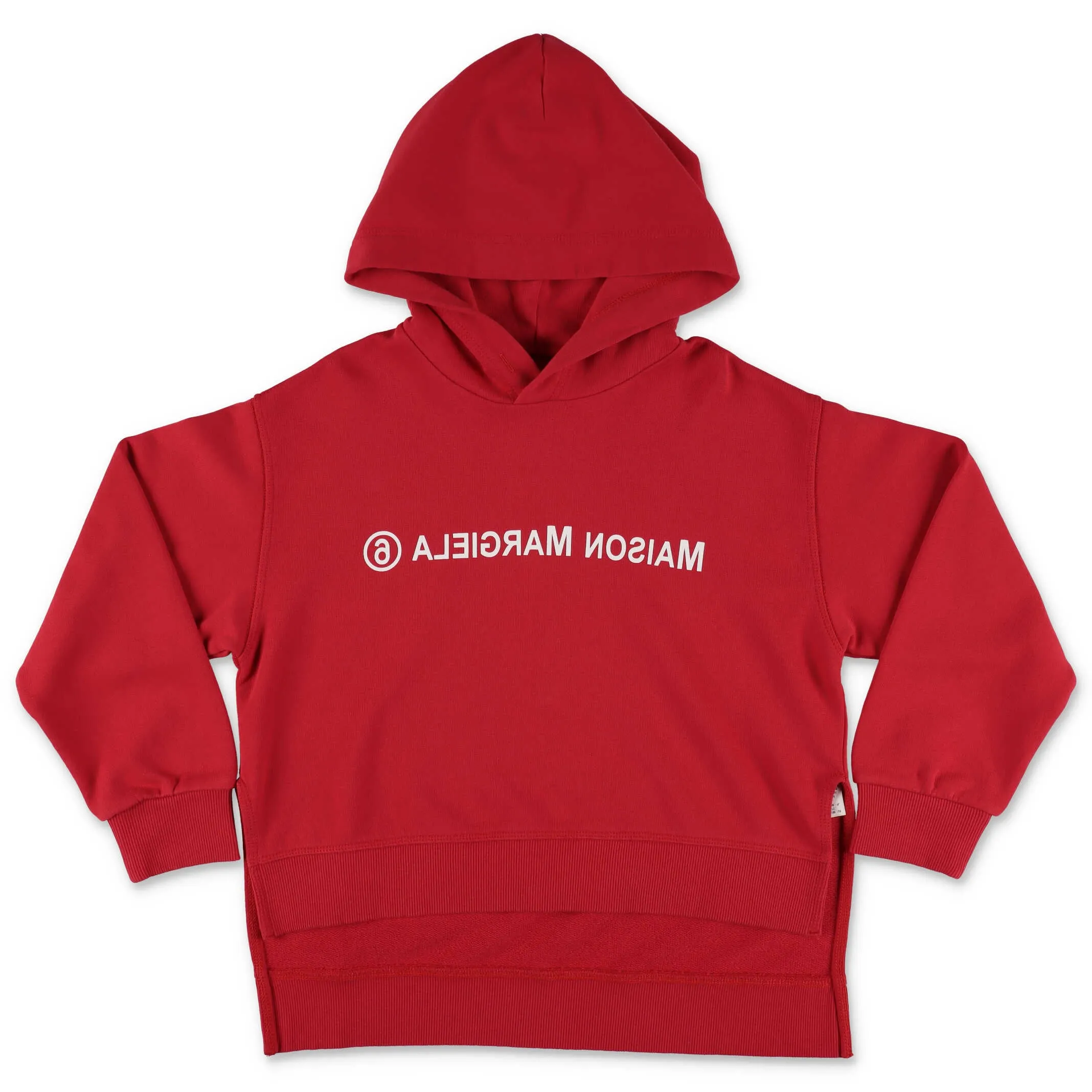 MM6 Maison Margiela Kids Reversed Logo Printed Hoodie