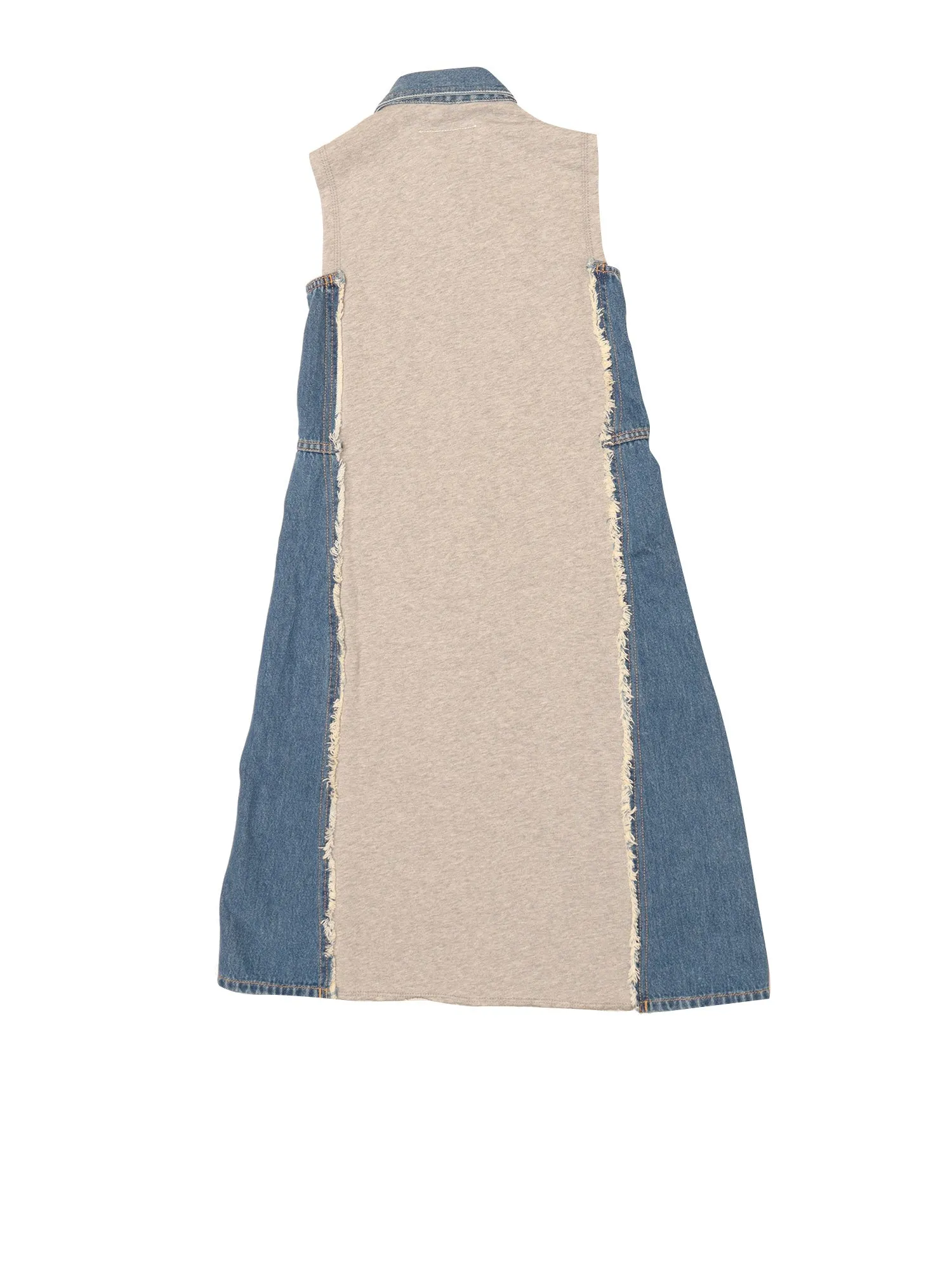 MM6 Maison Margiela Kids Sleeveless Denim Dress