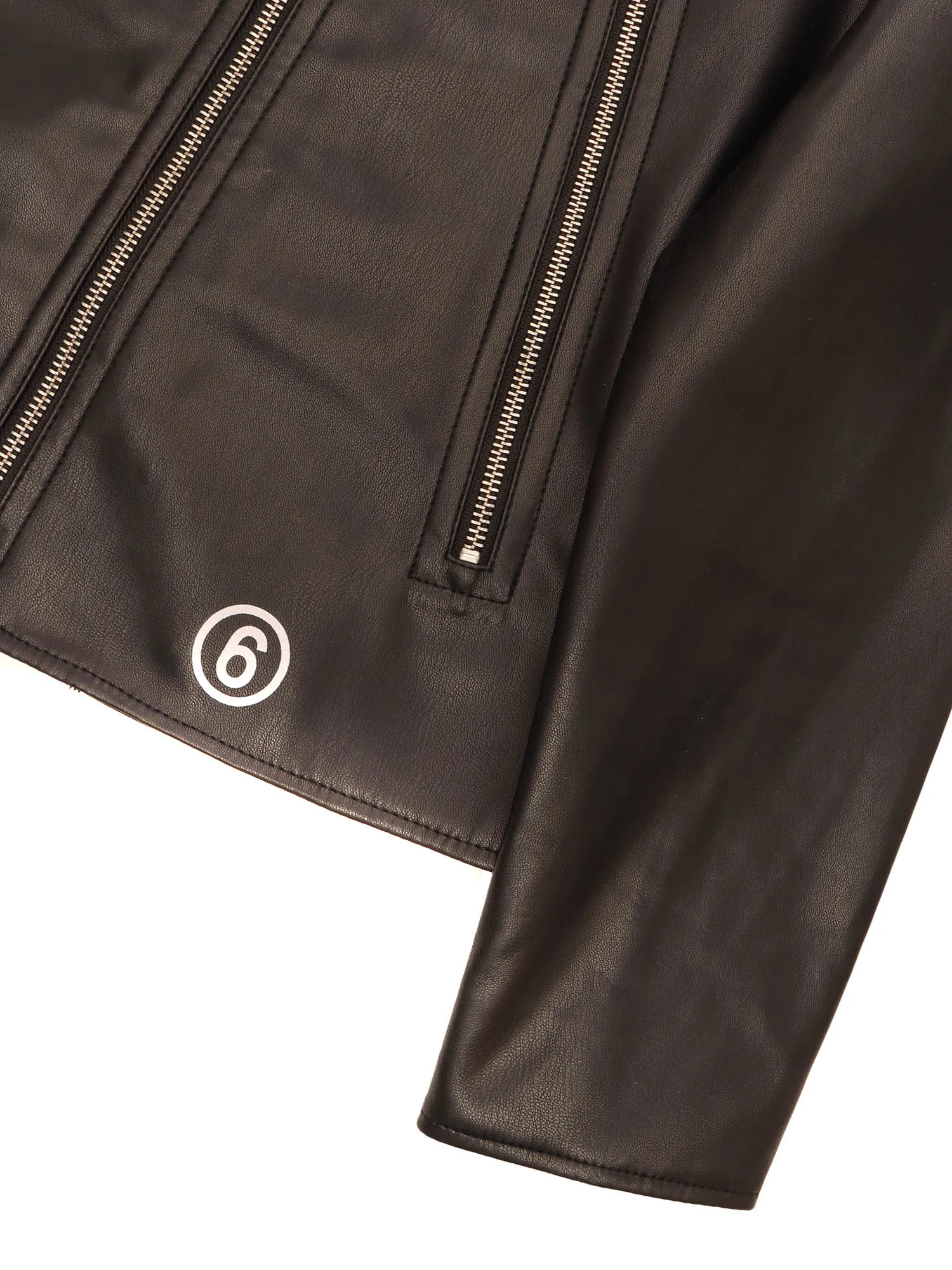 MM6 Maison Margiela Kids Zipped Long-Sleeved Jacket
