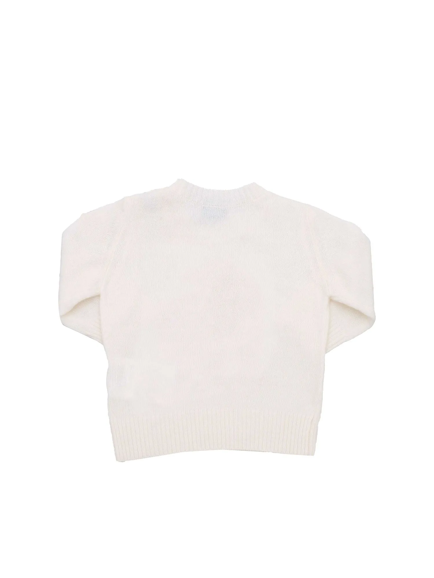 Moncler Enfant Bear Intarsia-Knit Sweater