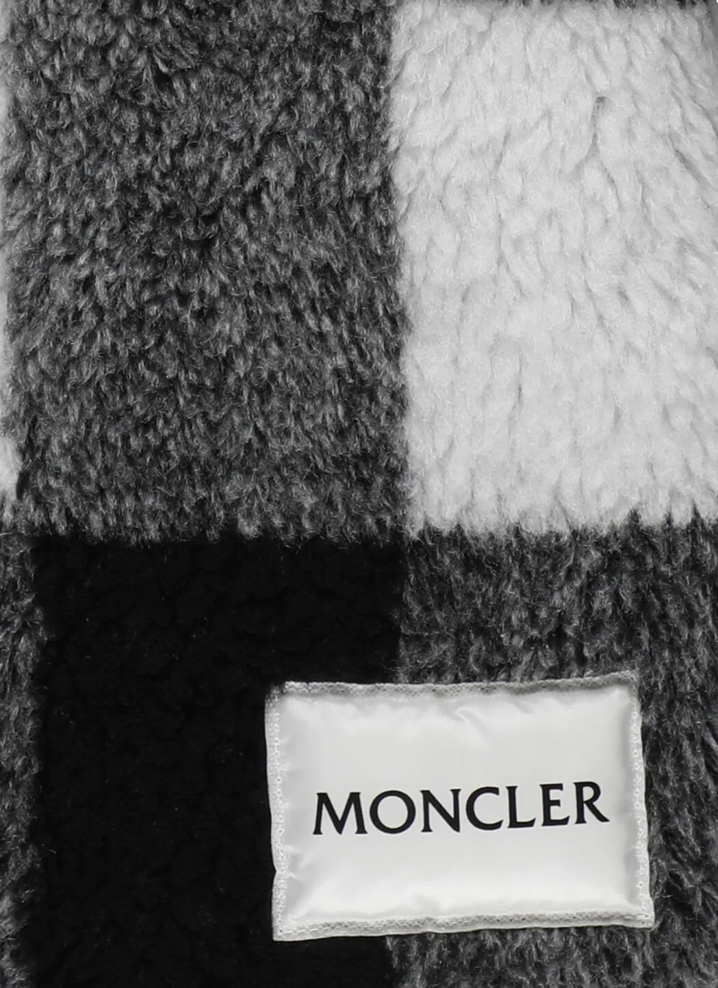 Moncler Enfant Check Down Jacket