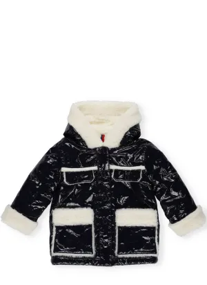 Moncler Enfant Front Pockets Hooded Coat