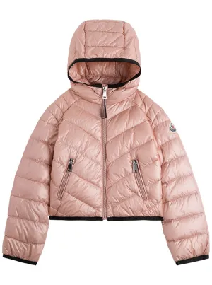 Moncler Enfant Hooded Quilted Jacket