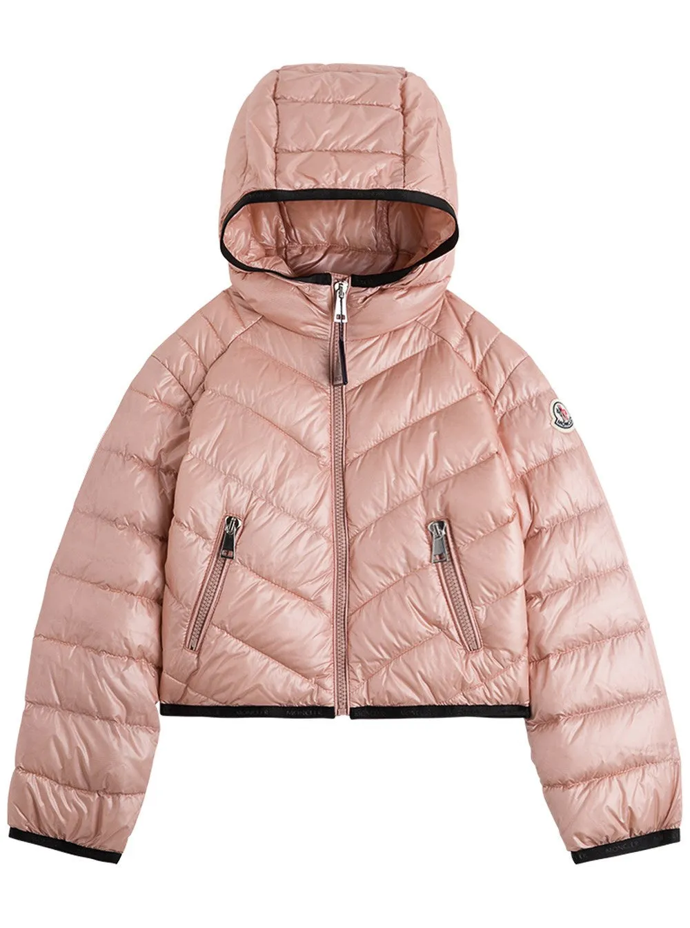 Moncler Enfant Hooded Quilted Jacket