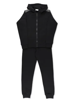 Moncler Enfant Logo Detail Tracksuit Set