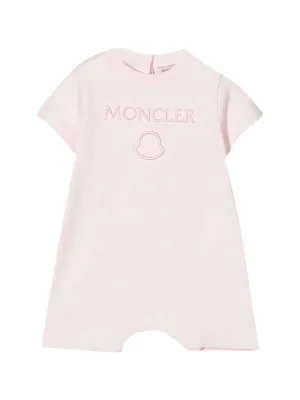 Moncler Enfant Logo Embroidered Crewneck Tracksuit