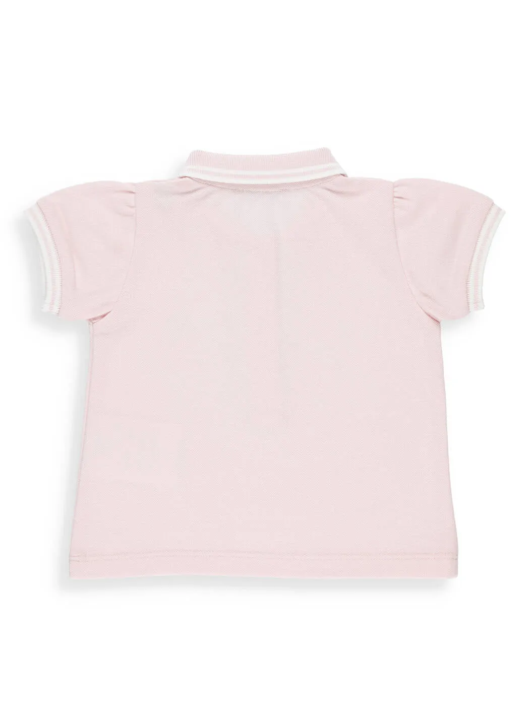 Moncler Enfant Logo Embroidered Polo Shirt