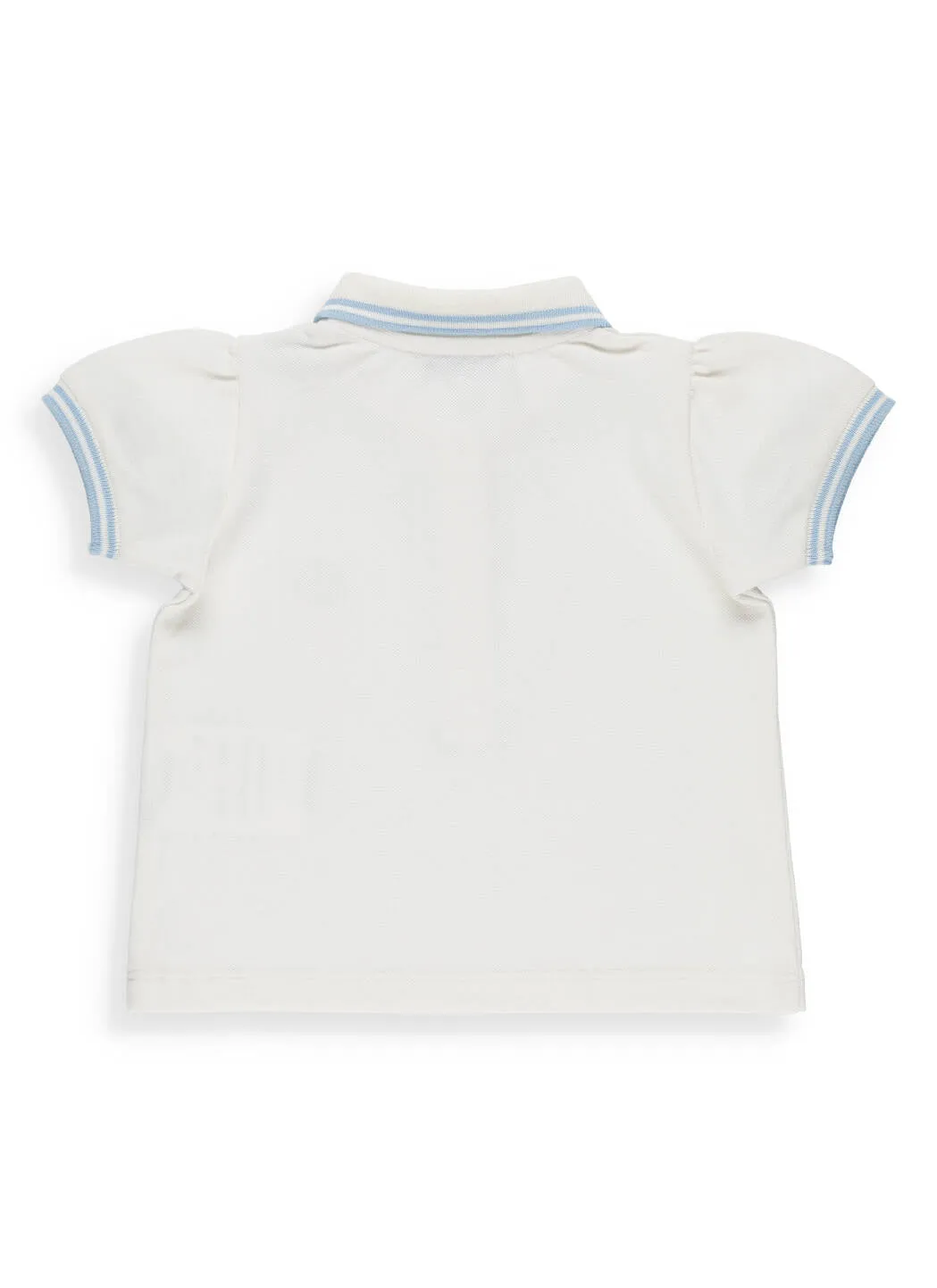 Moncler Enfant Logo Embroidered Polo Shirt