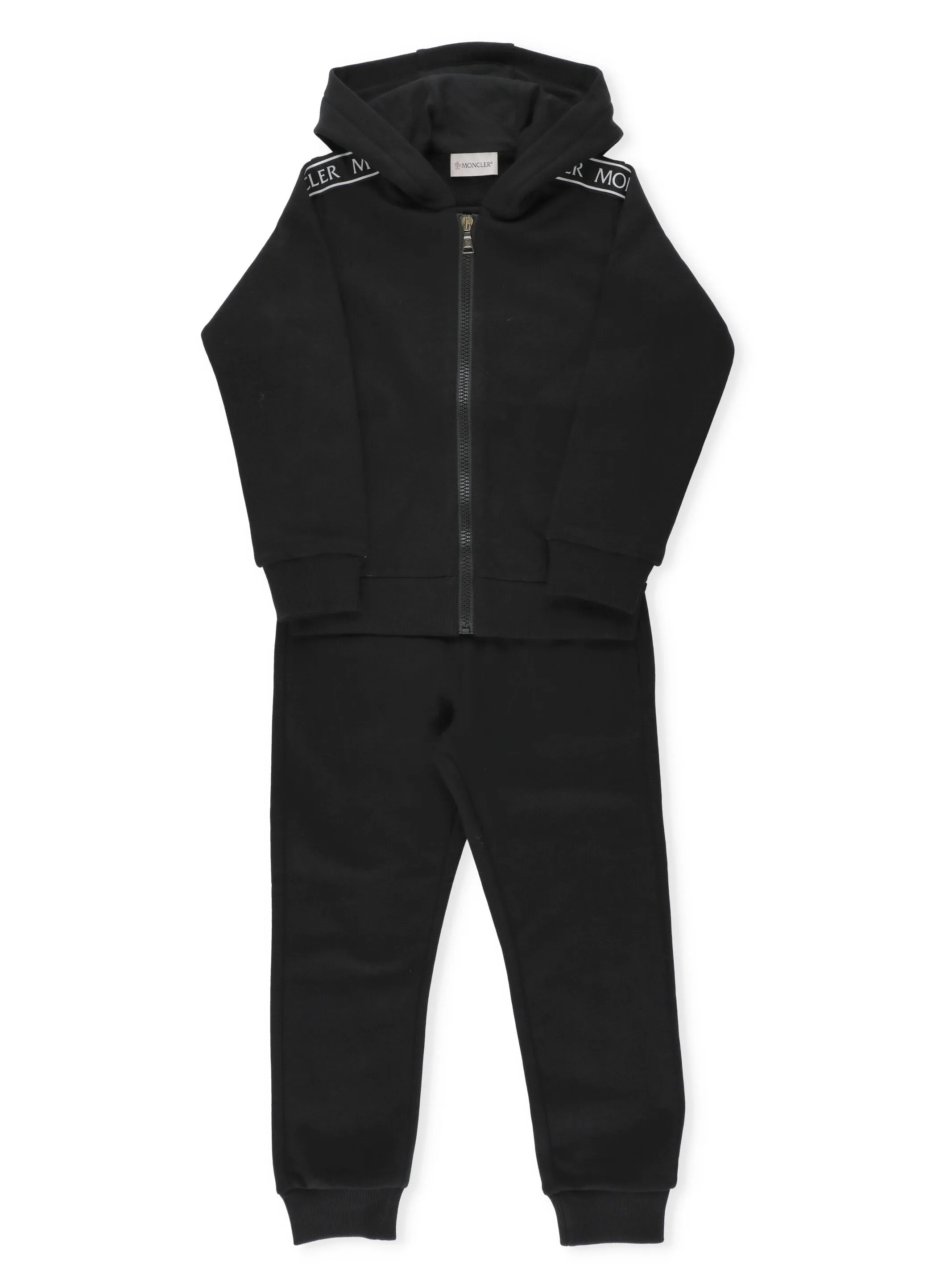 Moncler Enfant Logo Hooded Tracksuit Set