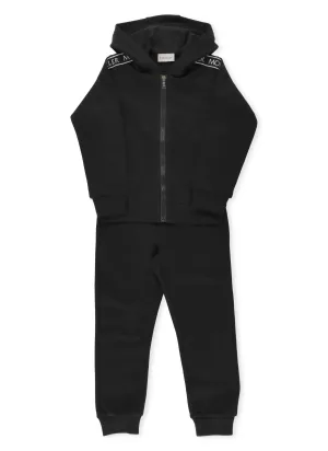 Moncler Enfant Logo Hooded Tracksuit Set