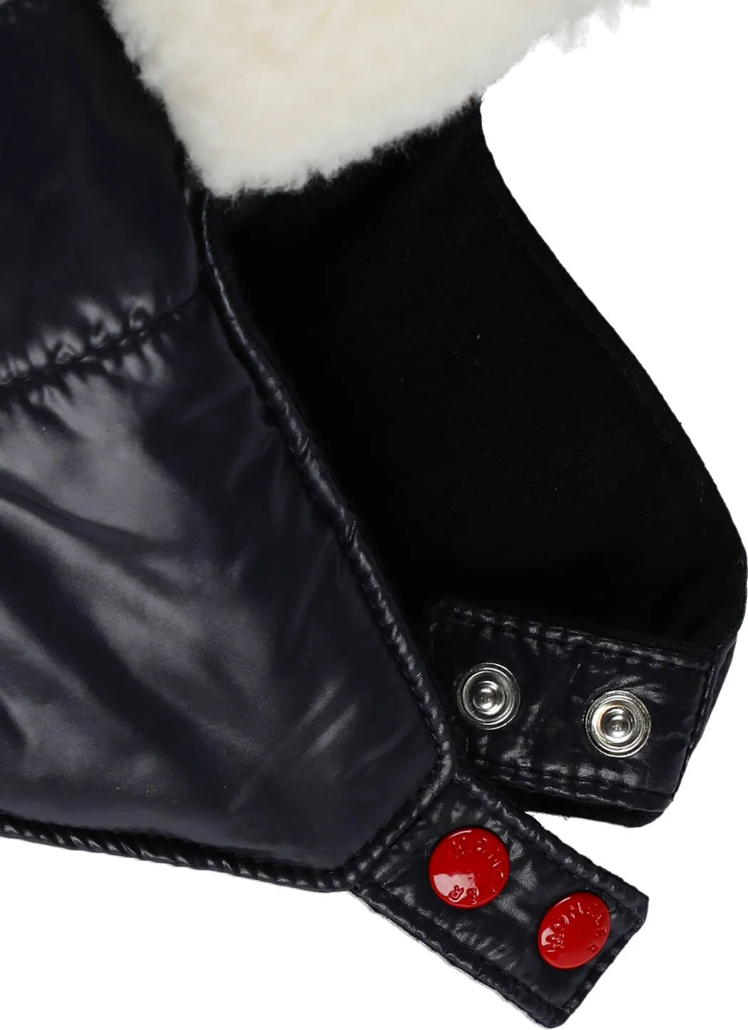 Moncler Enfant Logo Patch Padded Hat