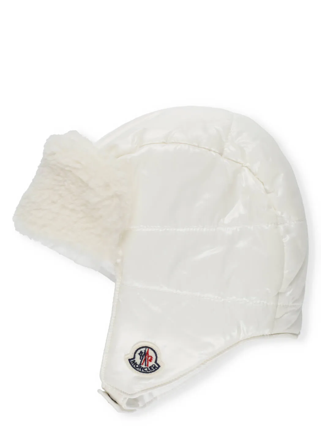Moncler Enfant Logo Patch Padded Hat