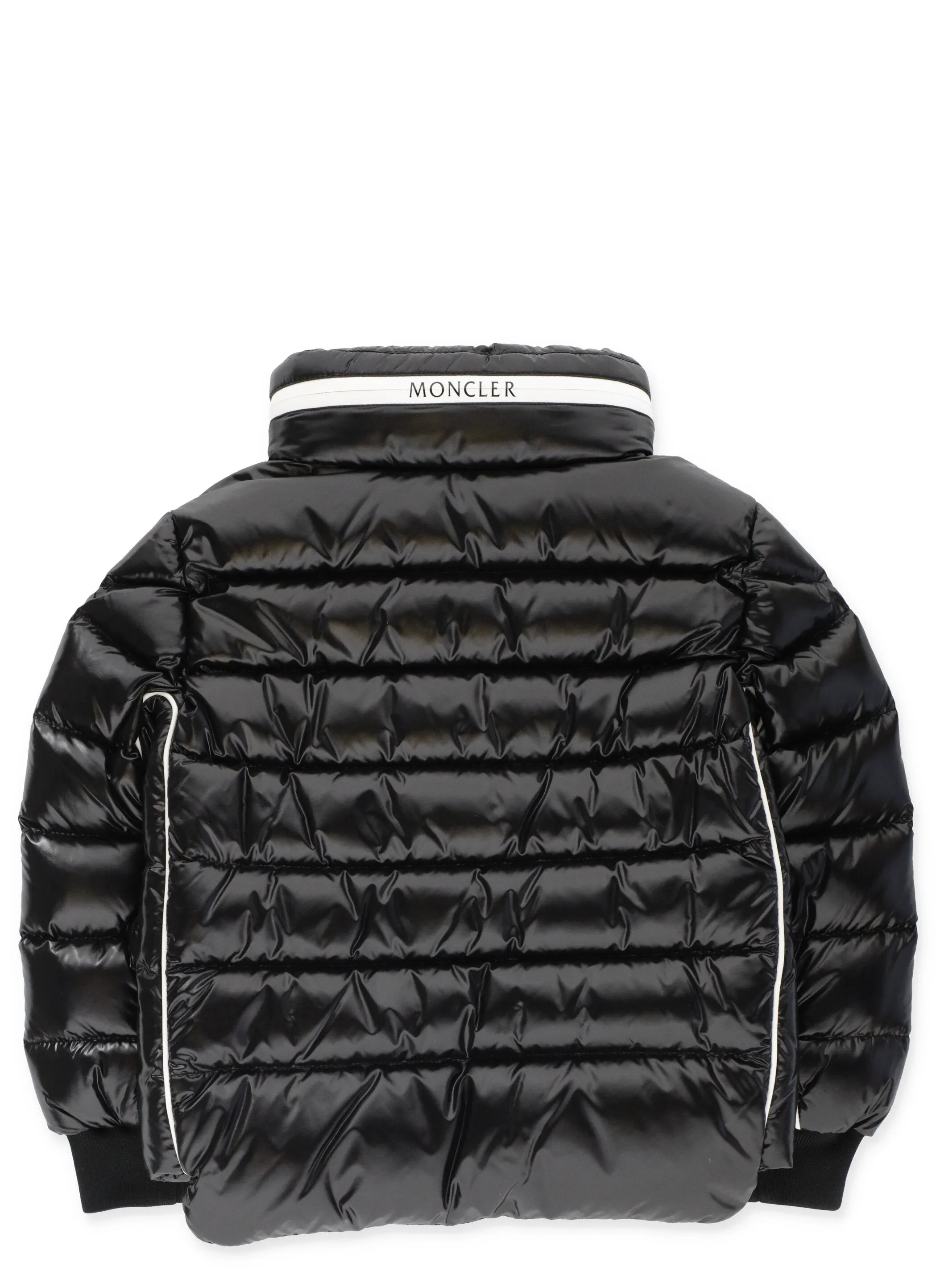 Moncler Enfant Logo Patch Padded Jacket