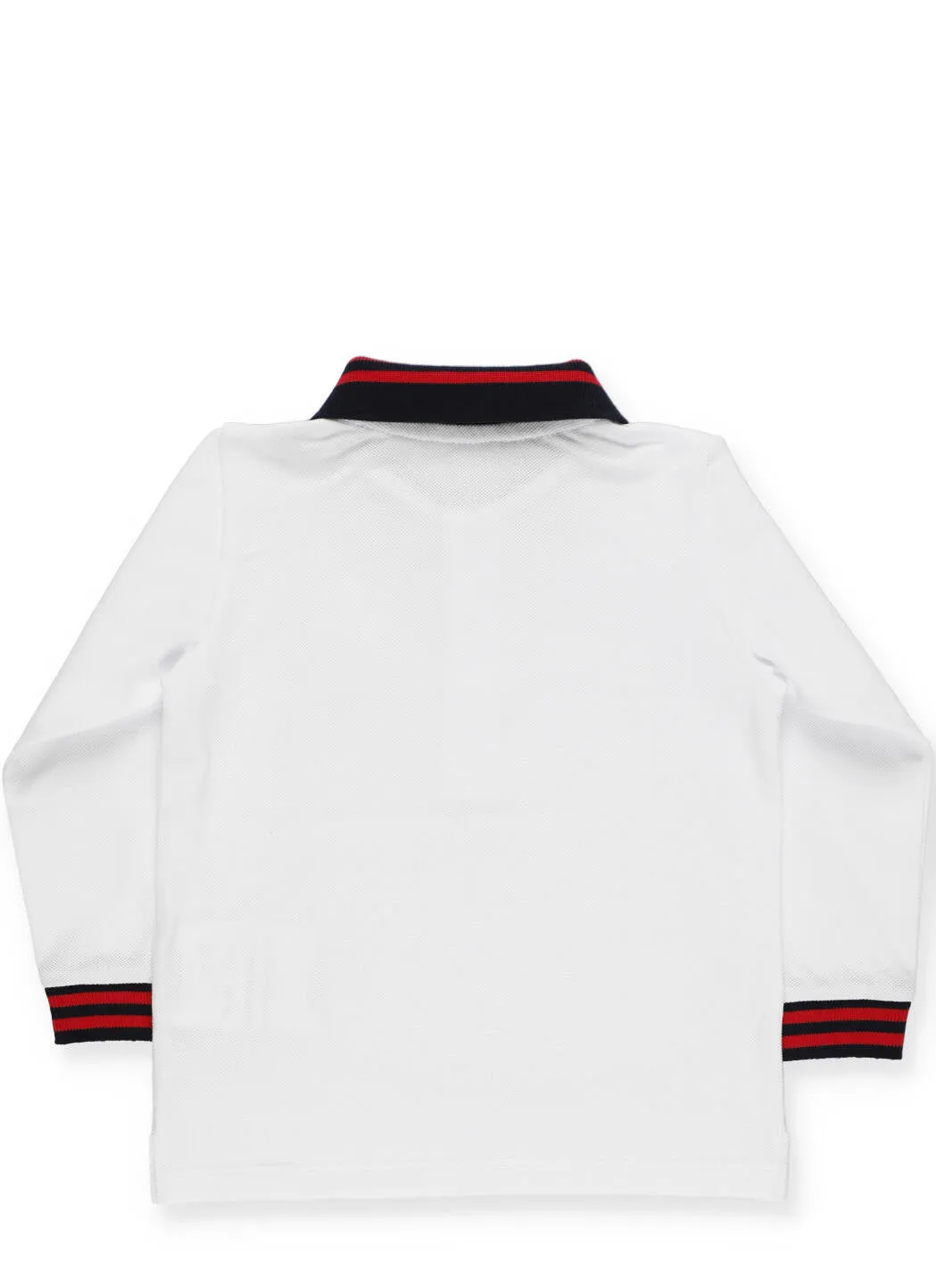 Moncler Enfant Logo Patch Polo Shirt