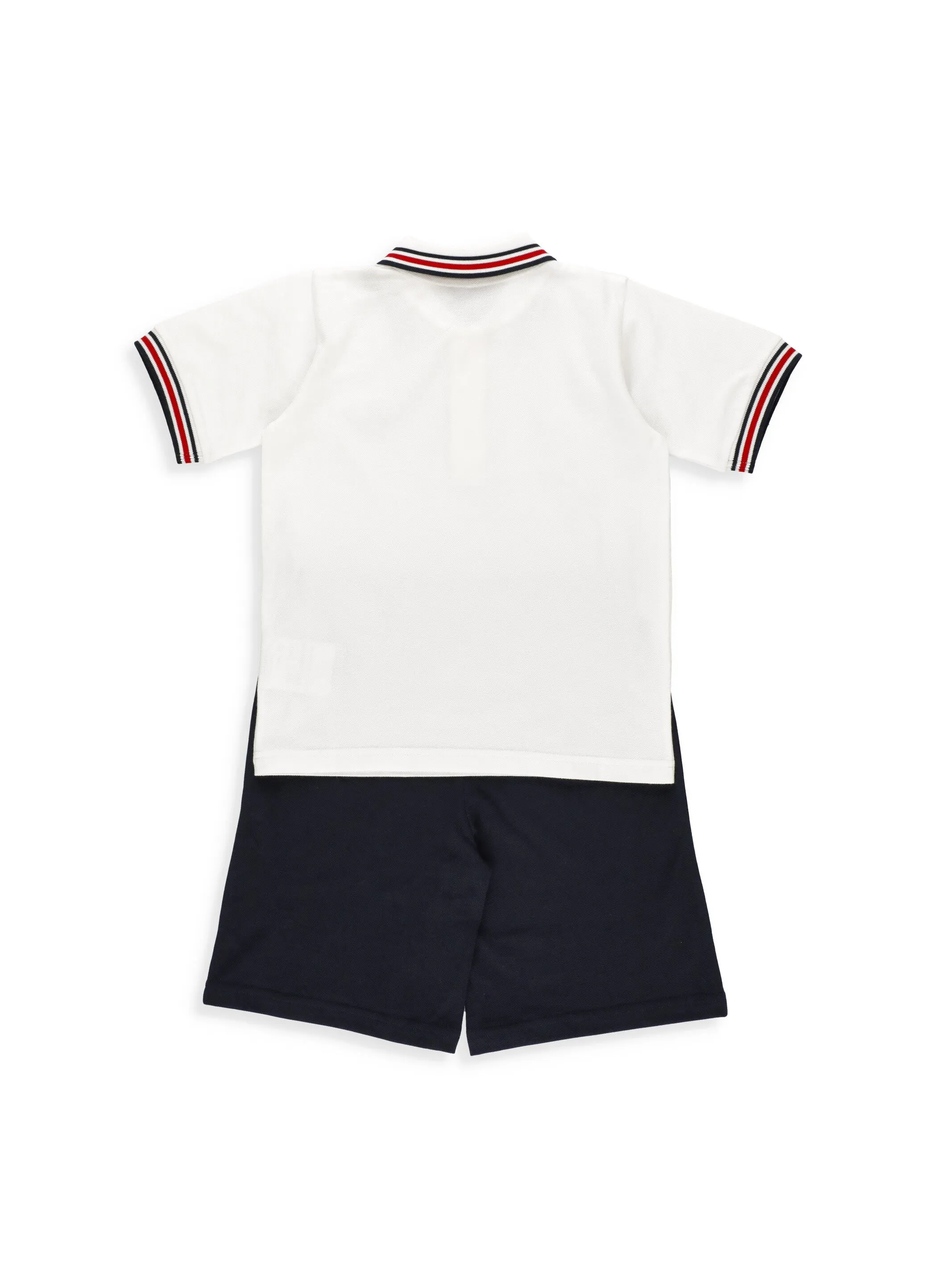 Moncler Enfant Logo Patch Polo Tracksuit