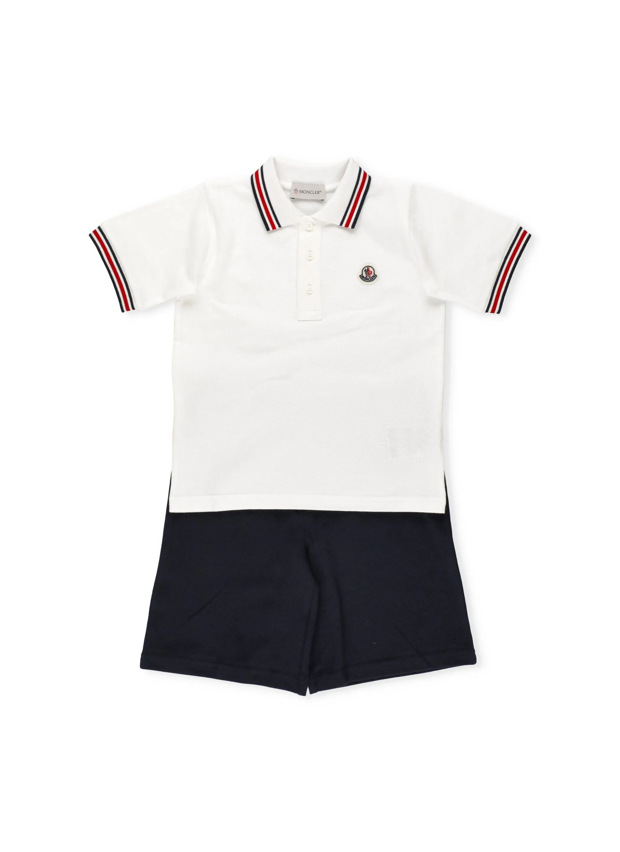 Moncler Enfant Logo Patch Polo Tracksuit
