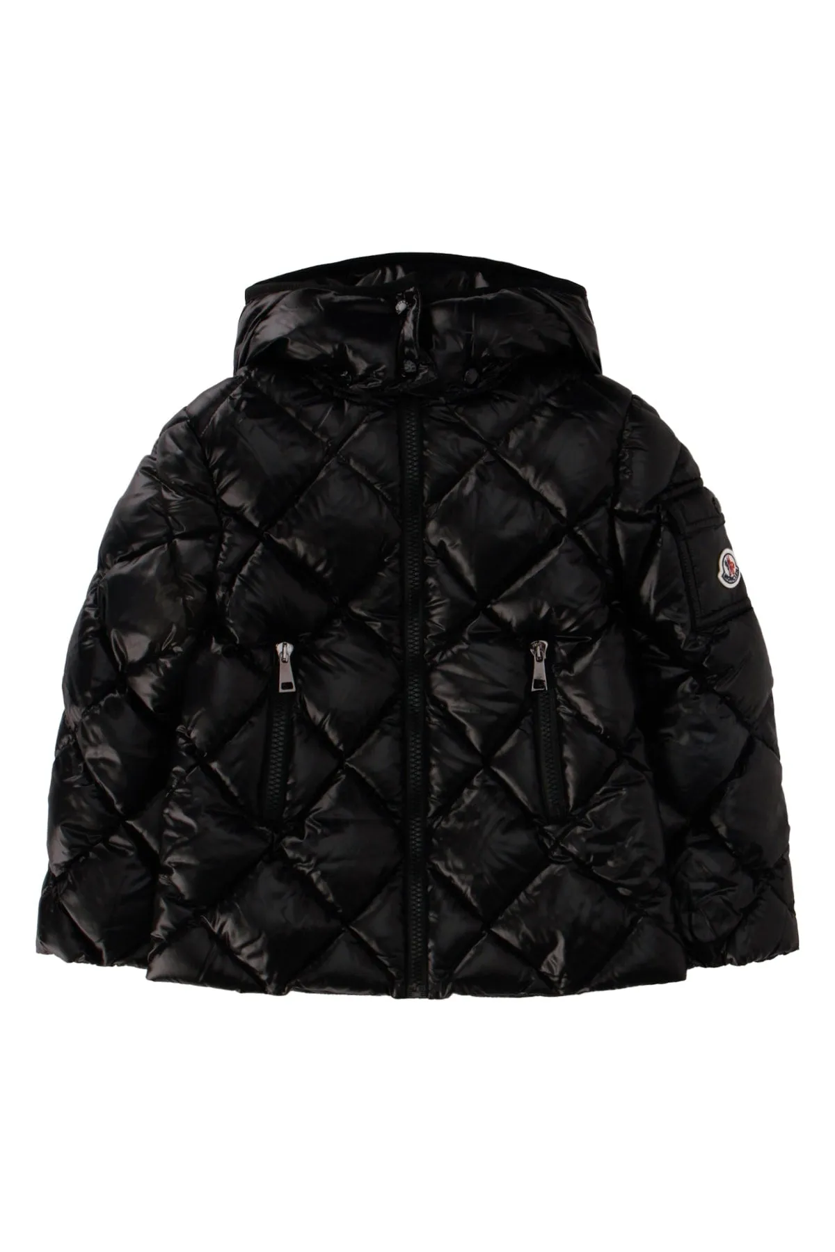 Moncler Enfant Logo Patch Quilted Jacket