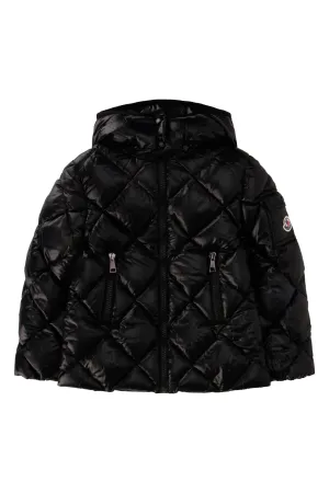 Moncler Enfant Logo Patch Quilted Jacket