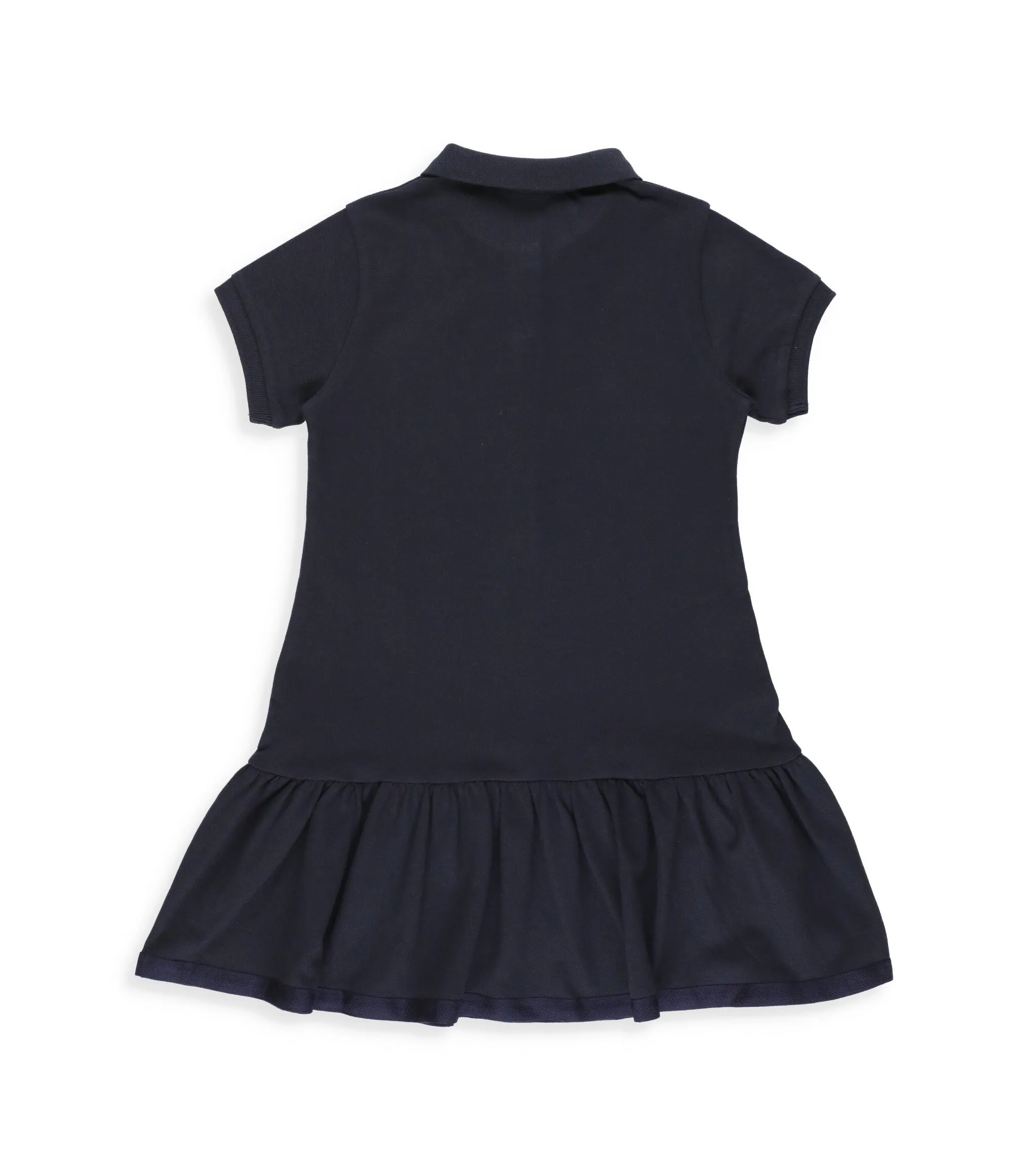 Moncler Enfant Logo Patch Short-Sleeved Polo Dress