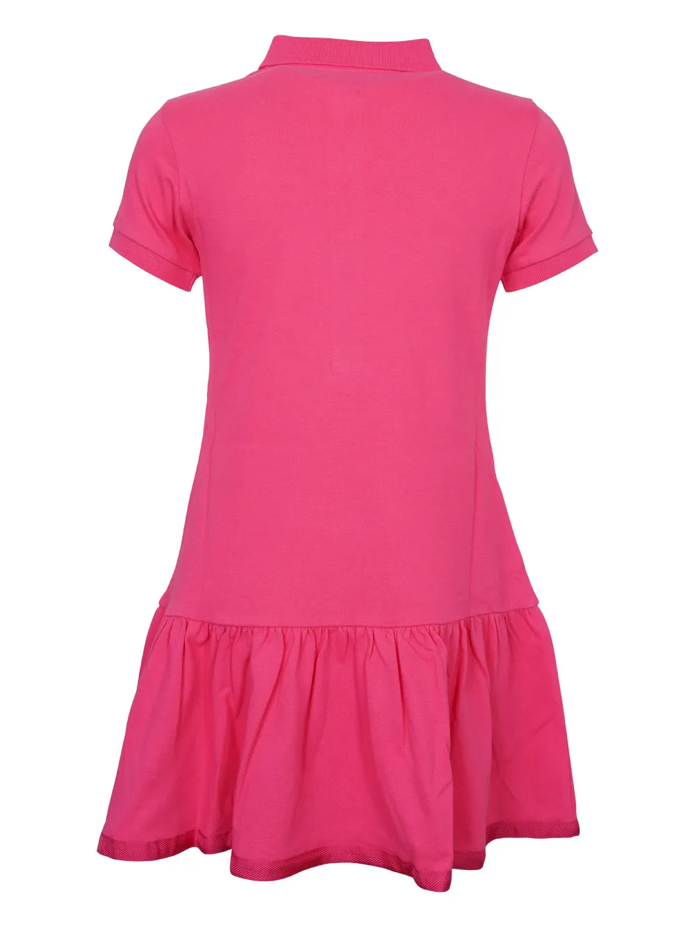 Moncler Enfant Logo Patch Short-Sleeved Polo Dress