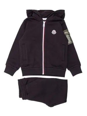 Moncler Enfant Logo Patch Two-Piece Tracksuit