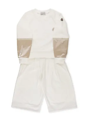 Moncler Enfant Logo Patch Two-Piece Tracksuit