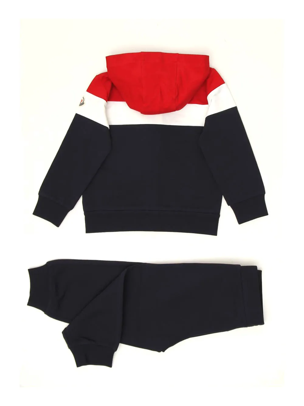 Moncler Enfant Logo Print Colour-Block Tracksuit Set