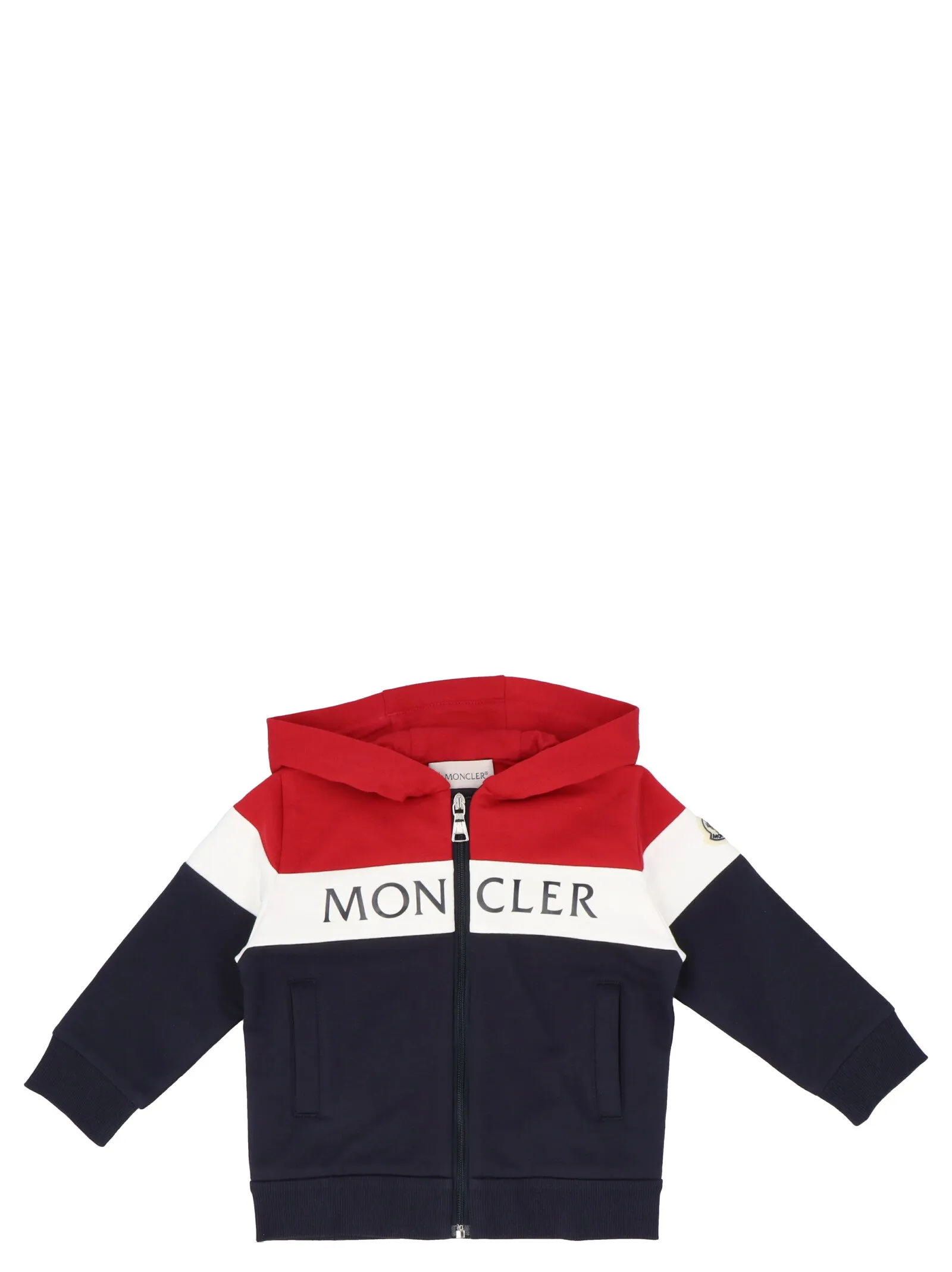Moncler Enfant Logo Print Colour-Block Tracksuit Set