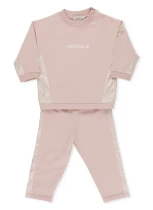 Moncler Enfant Logo Print Tracksuit