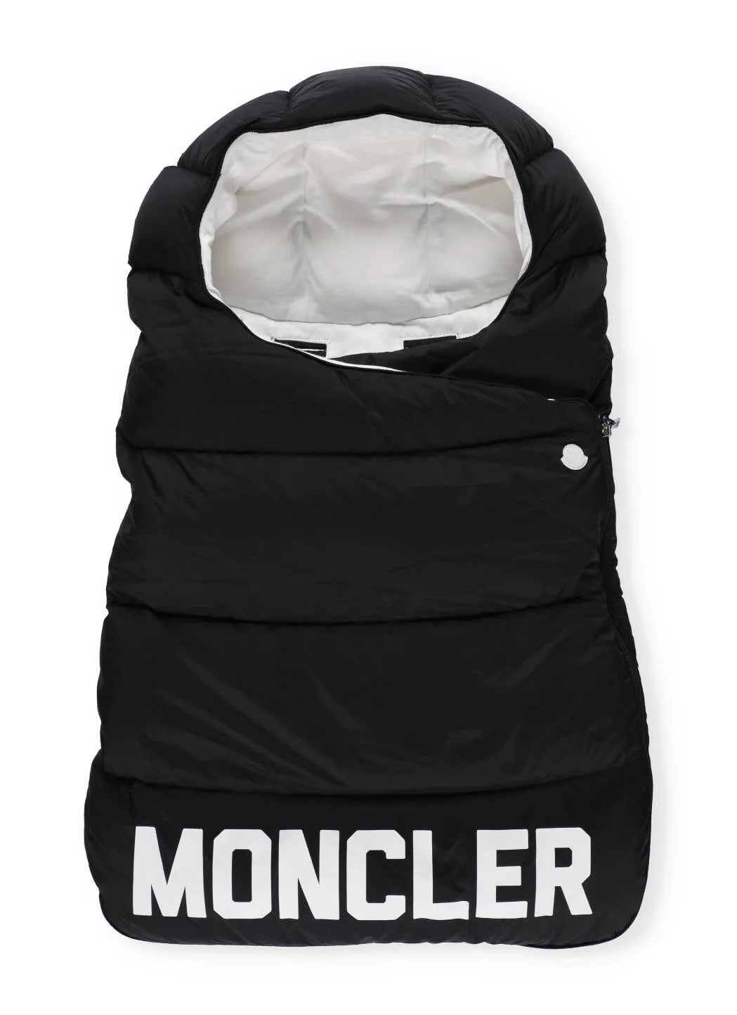 Moncler Enfant Logo Printed Padded Sleeping Bag