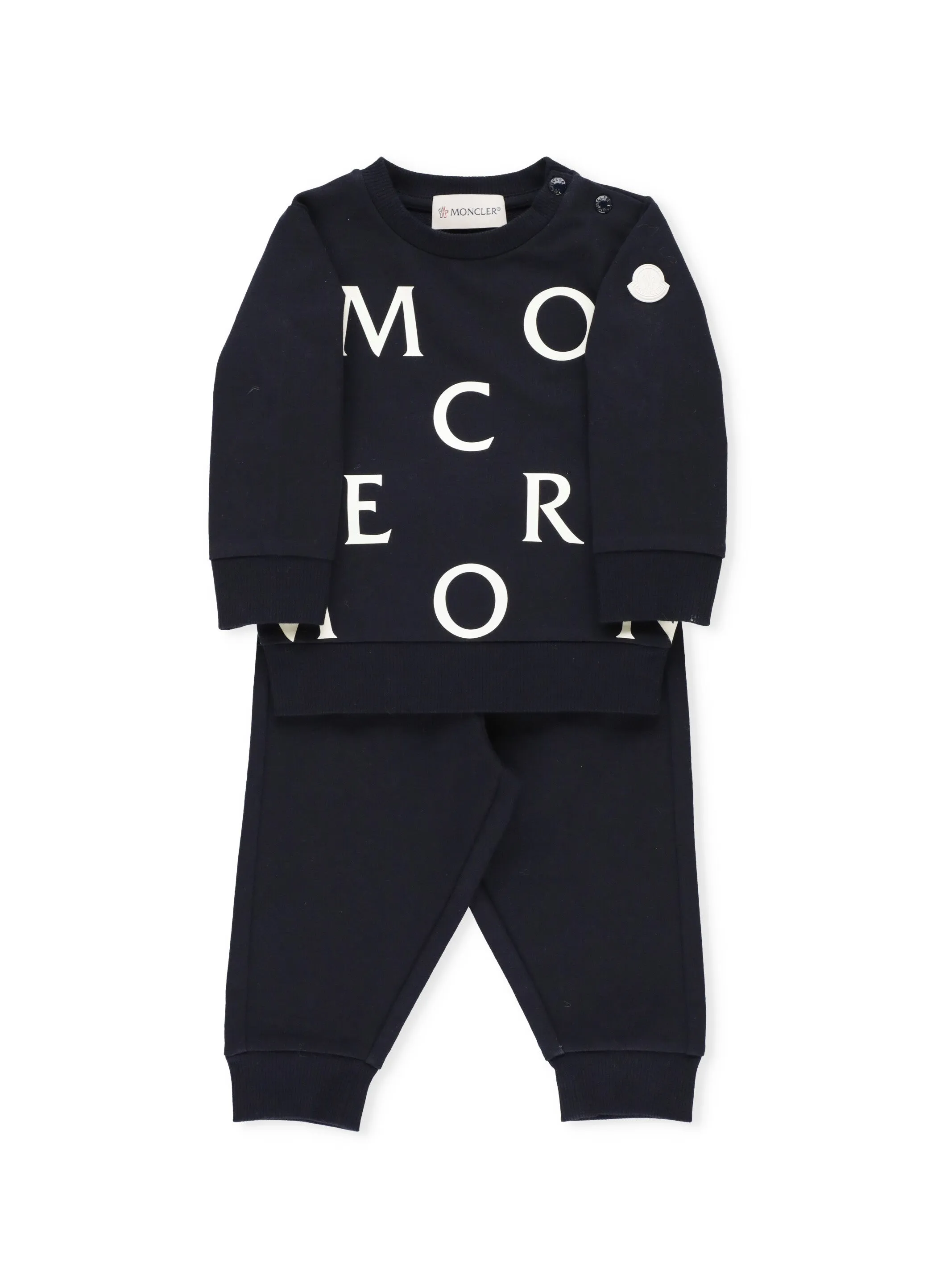 Moncler Enfant Logo Printed Tracksuit