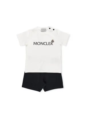 Moncler Enfant Logo Printed Two-Piece Tracksuit